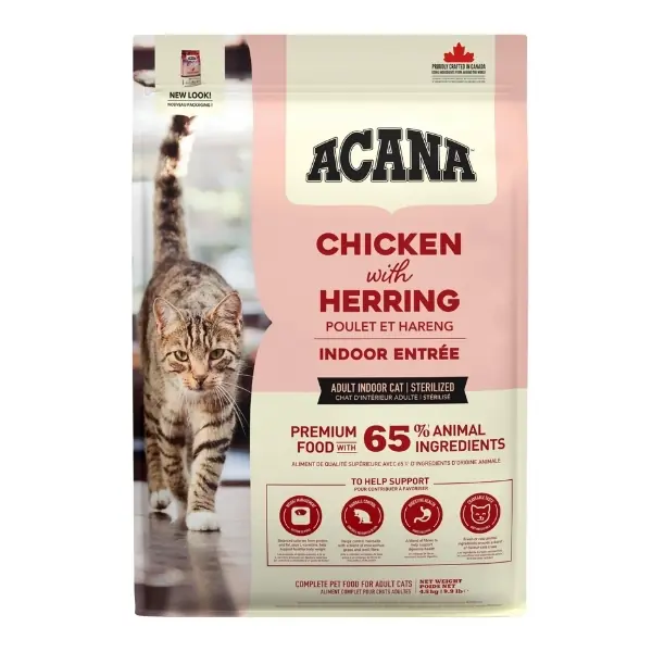 Ürün görseli: Acana Indoor Entree Sterilised 4.5 kg Yetişkin Kedi Maması