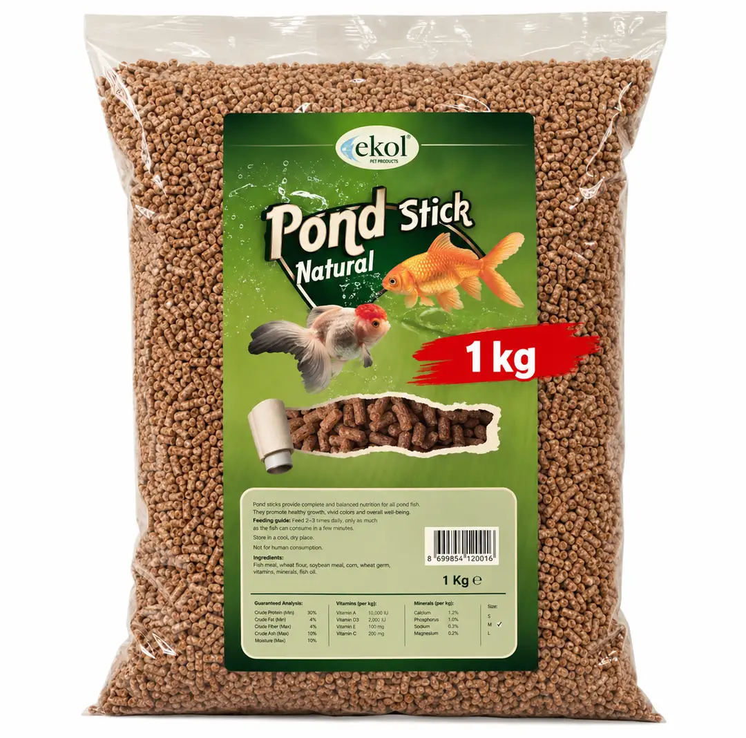 Ürün görseli: Ekol Sade Pond Balık Yemi 1 Kg