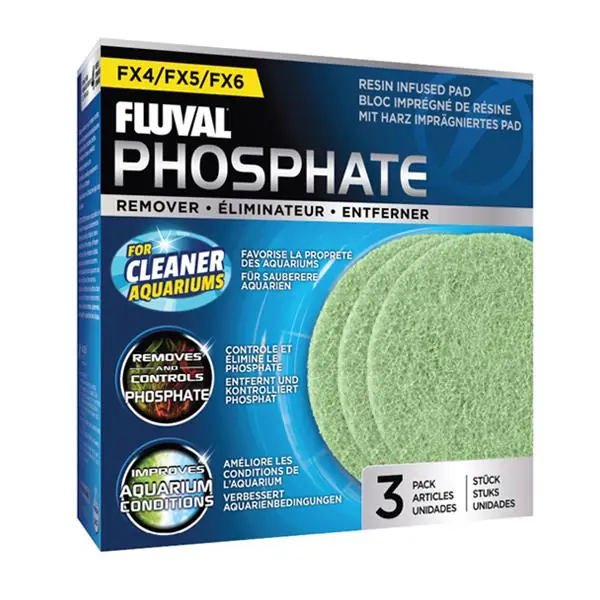 Ürün görseli: Fluval FX 4-5-6 İçin Phosphate Remover 3 Lü Paket