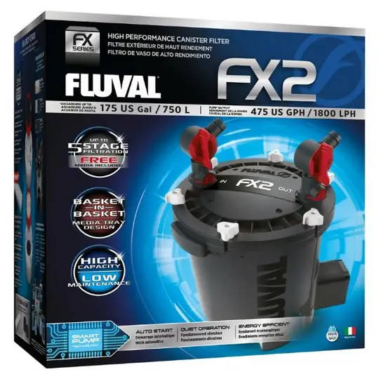 Ürün görseli: Fluval Fx2 Dış Filtre 1800Lt/H