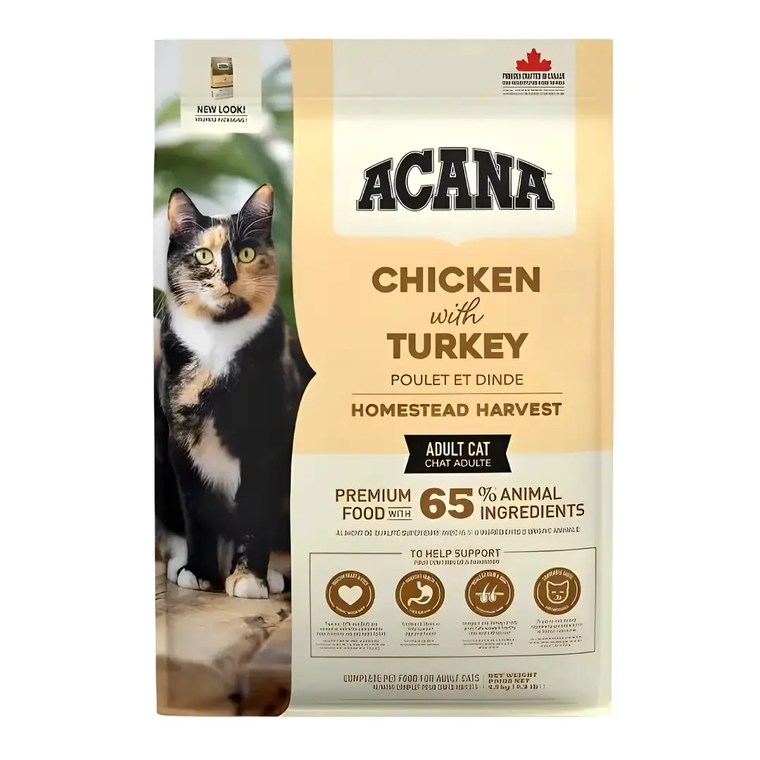 Ürün görseli: Acana Homestead Harvest 1.8 kg Yetişkin Kedi Maması