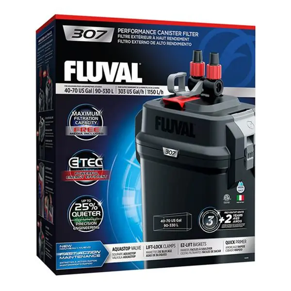Ürün görseli: Fluval 307 1150 lt/h Akvaryum Dış Filtre