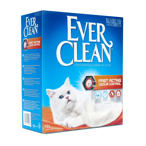 Ürün görseli: Ever Clean Fast Acting Doğal Bitki Özlü Hızlı Topaklanan Kedi Kumu 10lt
