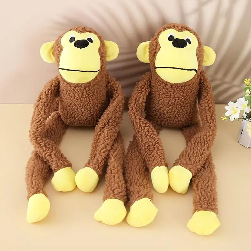 Ürün görseli: XL Boy Sesli Peluş Maymun Oyuncak