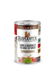 Bonavita 12 Adet Kuzu Etli Bonavitta Yetişkin Kedi Maması 400 gr