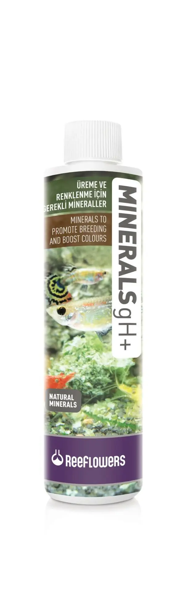 Ürün görseli: ReeFlowers Minerals gH+ 85 ml Üreme ve Renklenme Katkısı