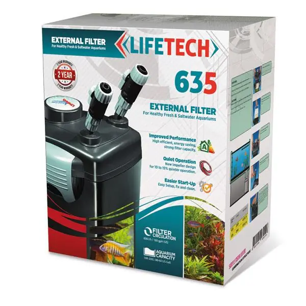 Ürün görseli: Lifetech 635 600 lt/h Akvaryum Dış Filtre