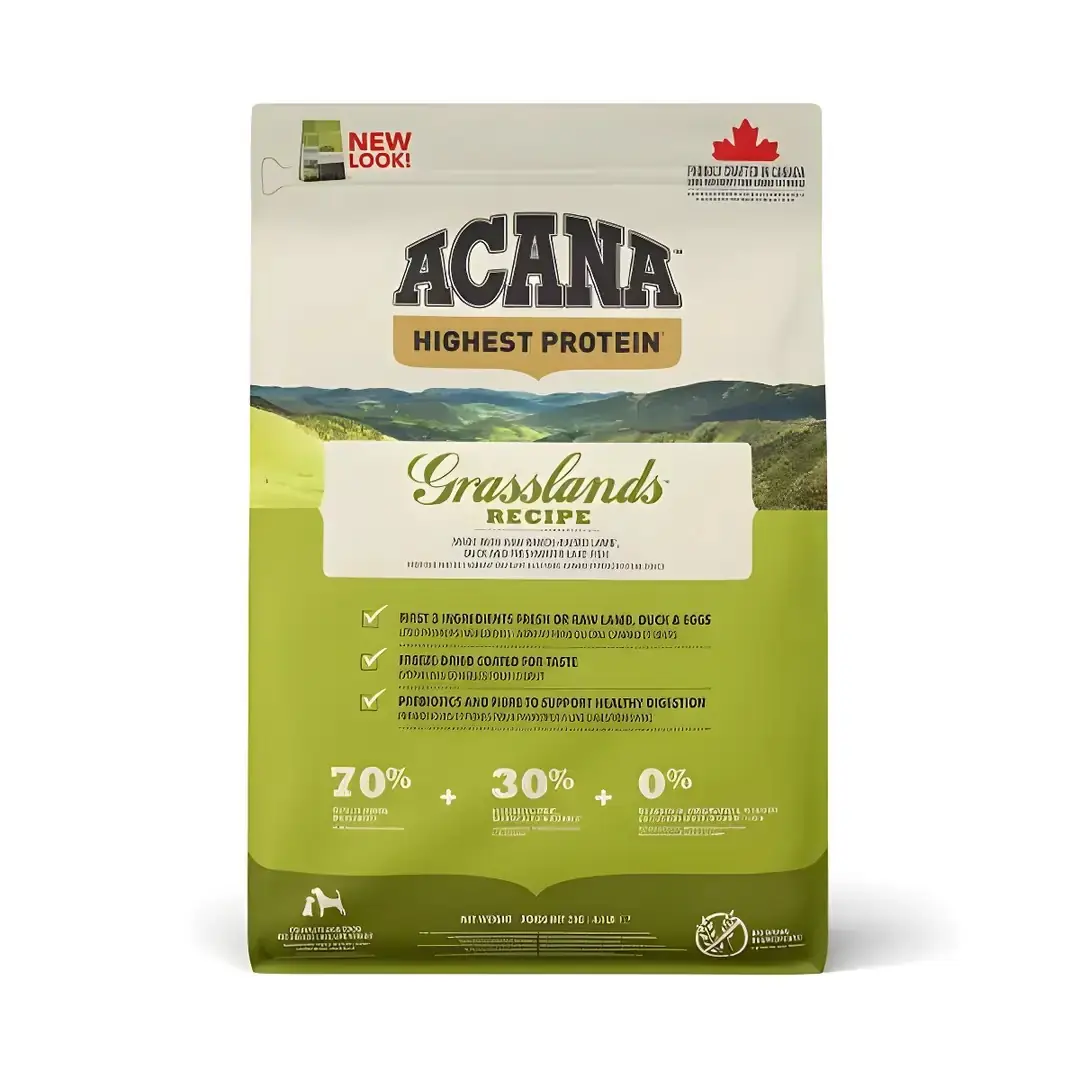 Ürün görseli: Acana Grasslands Kuzu Etli 2 kg Yetişkin Köpek Maması
