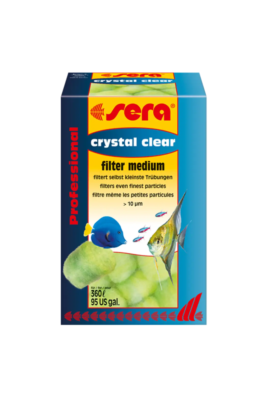 Ürün görseli: Sera Crystal Clear Su Berraklaştırıcı 360 lt 12'li