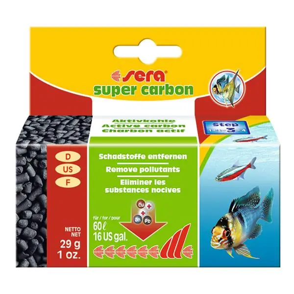 Ürün görseli: Sera Super Aktif Karbon 29gr