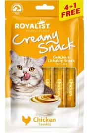 Royalist Creamy Snack-chicken Tavuklu Kedi Ödül Maması 75 gr