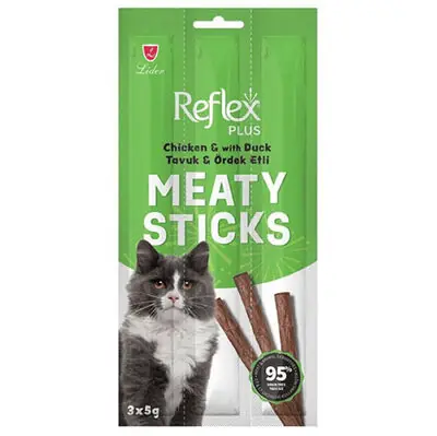 Ürün görseli: Reflex Cat Stick Tavuk ve Ördek Etli - 35 Adet