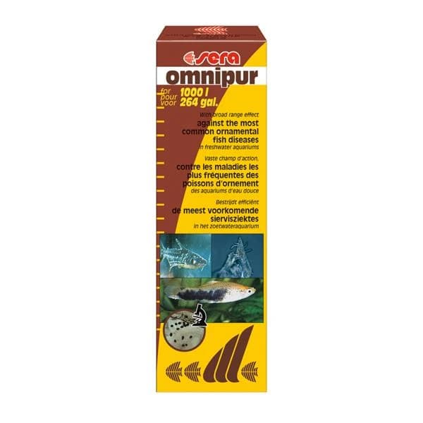 Ürün görseli: Sera Omnipur Tedaviye Yardımcı 50 ml Akvaryum Su Düzenleyici