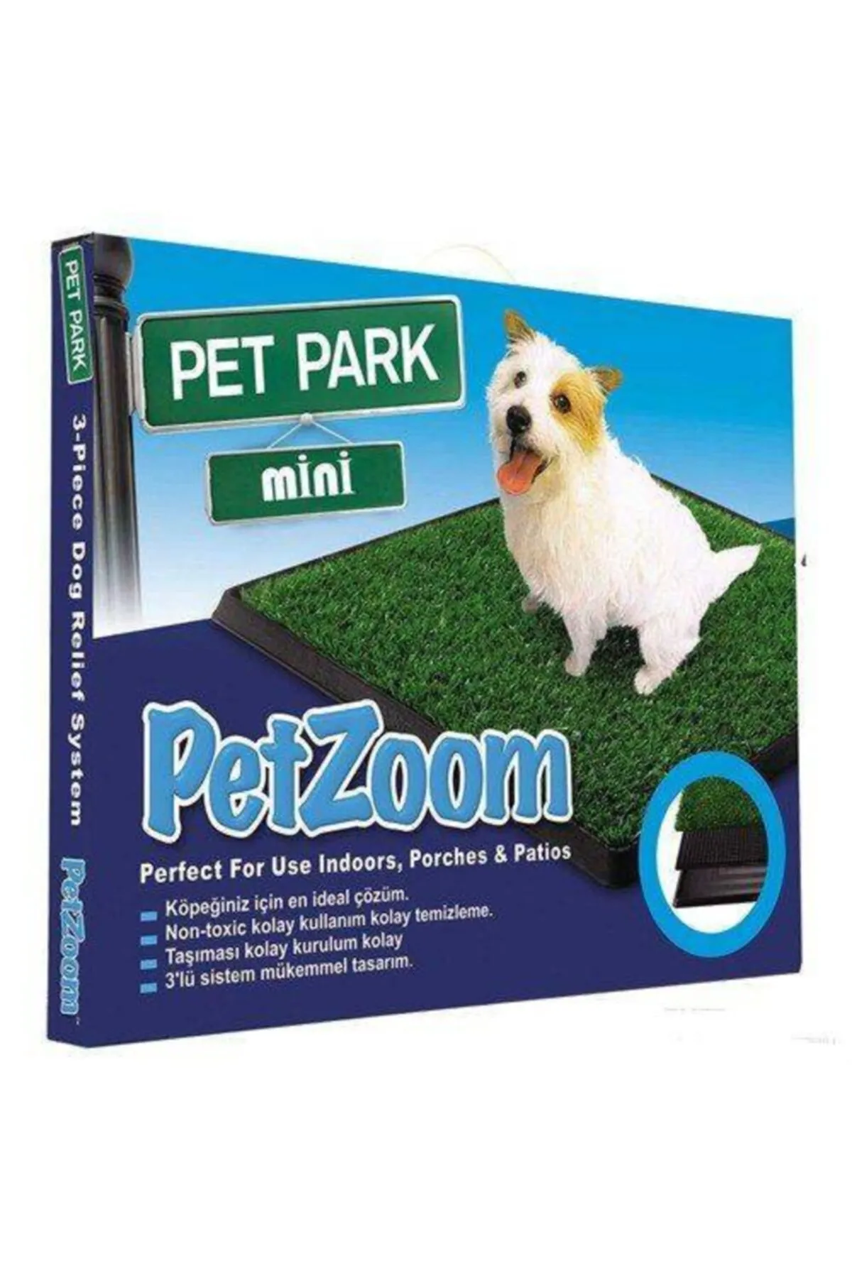 Ürün görseli: PetZoom Pet Park Mini - Yavru Köpek Tuvalet Eğitimi