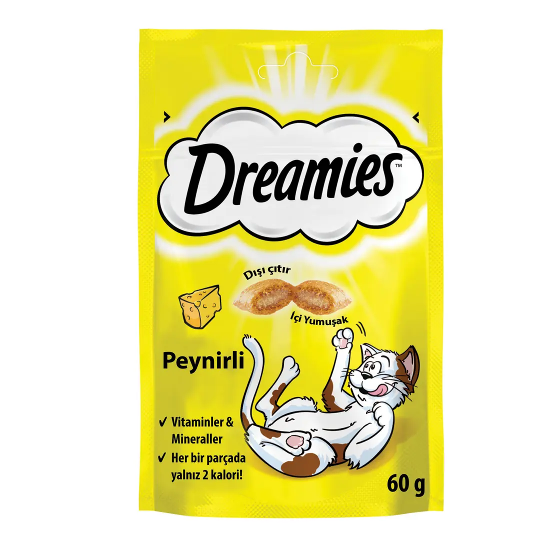 Ürün görseli: Dreamies Peynirli Kedi Ödül Maması 60 G