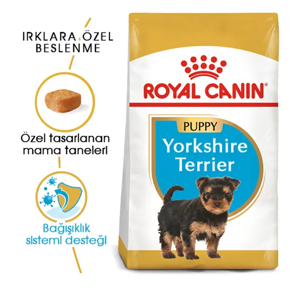 Ürün görseli: Royal Canin Yorkshire Terrier Junior Yavru Köpek Maması 1,5kg
