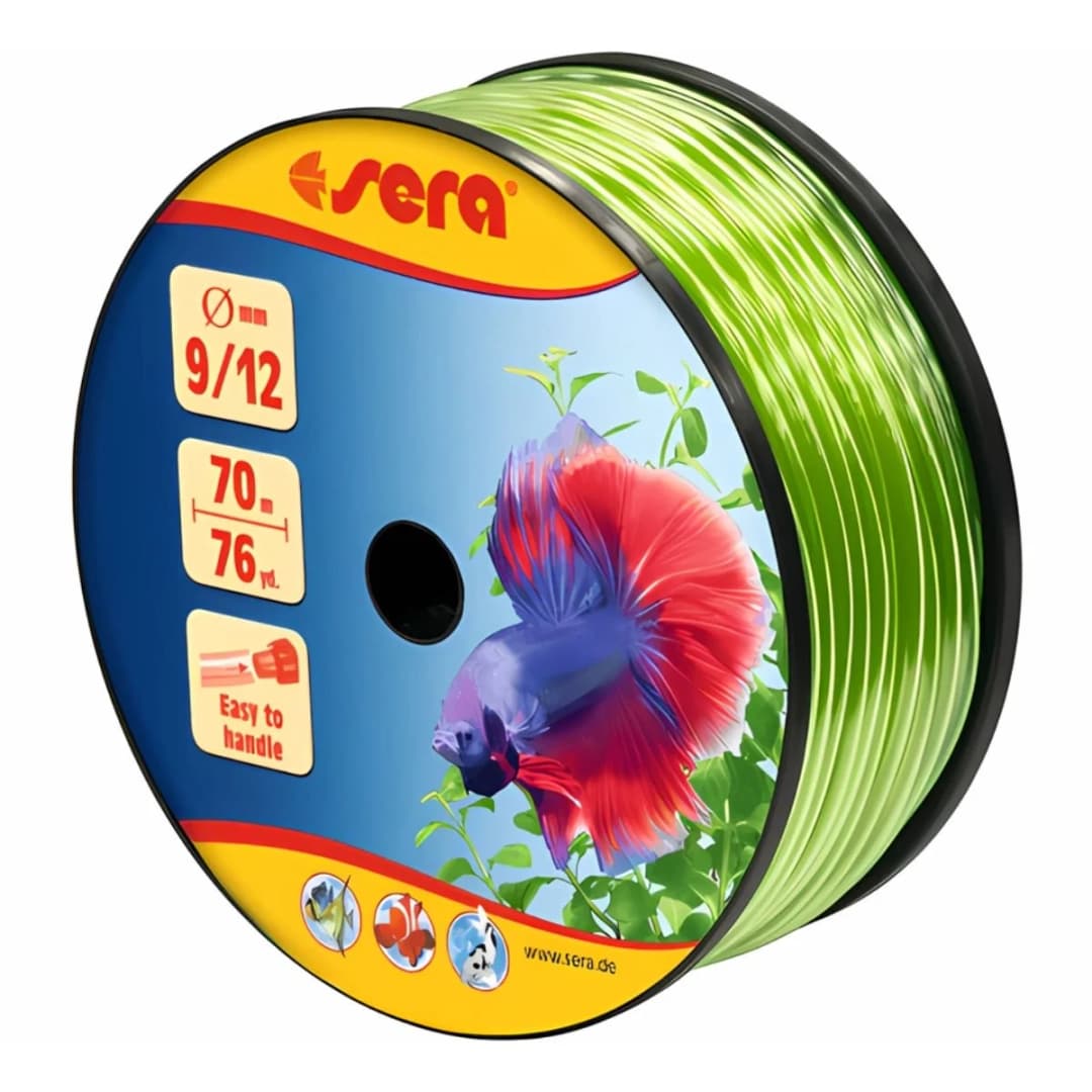 Ürün görseli: Sera Dış Filtre Hortumu Yeşil 9-12 mm 70 metre