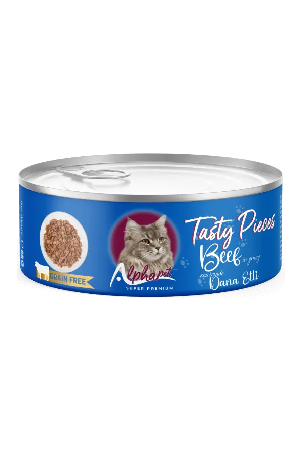 Ürün görseli: Alphapet Yetişkin Dana Etli Gourmet Konserve 100gr