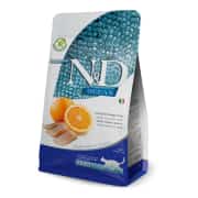 ND Ocean Ringa Balığı Portakallı Tahılsız Yetişkin Kedi Maması 1,5 Kg