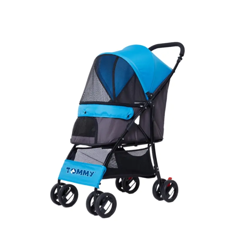 Ürün görseli: Tommy Evcil Hayvan Arabası Mavi 67*47*98cm Max 15kg