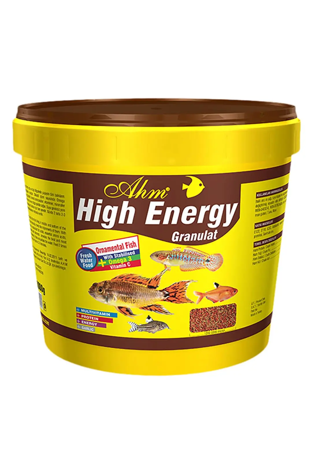 Ürün görseli: Ahm High Energy Granulat 3Kg Kova