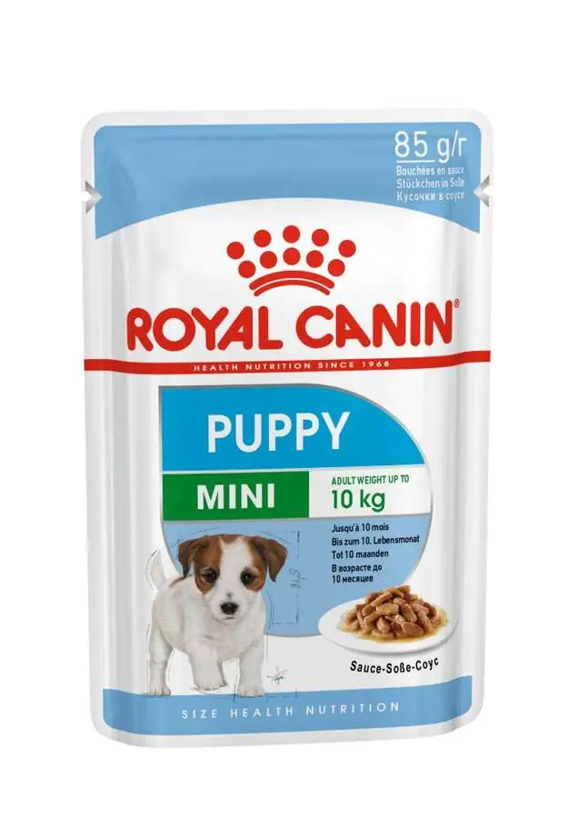 Ürün görseli: Royal Canin Pouch Mini Puppy Yavru Köpek Yaş Maması 85 Gr 