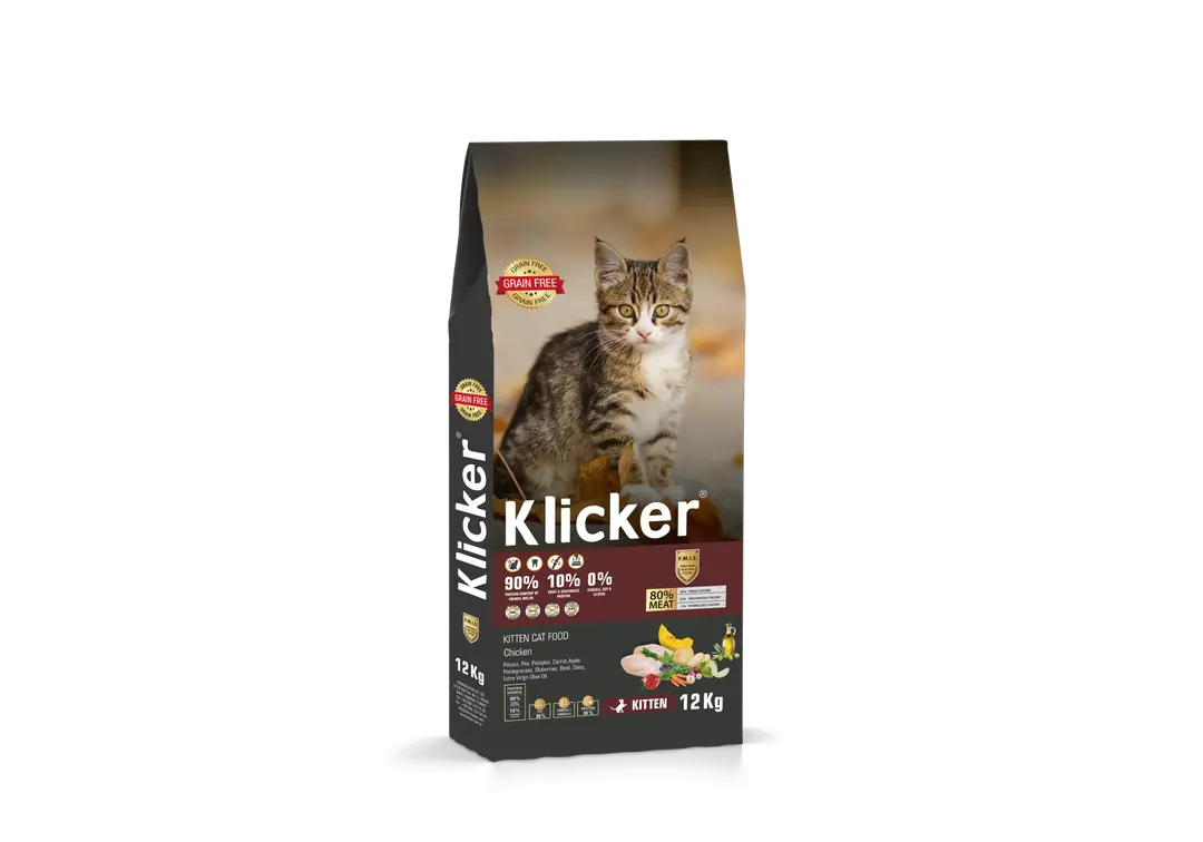 Klicker Tavuklu Yavru Kedi Maması 12 kg