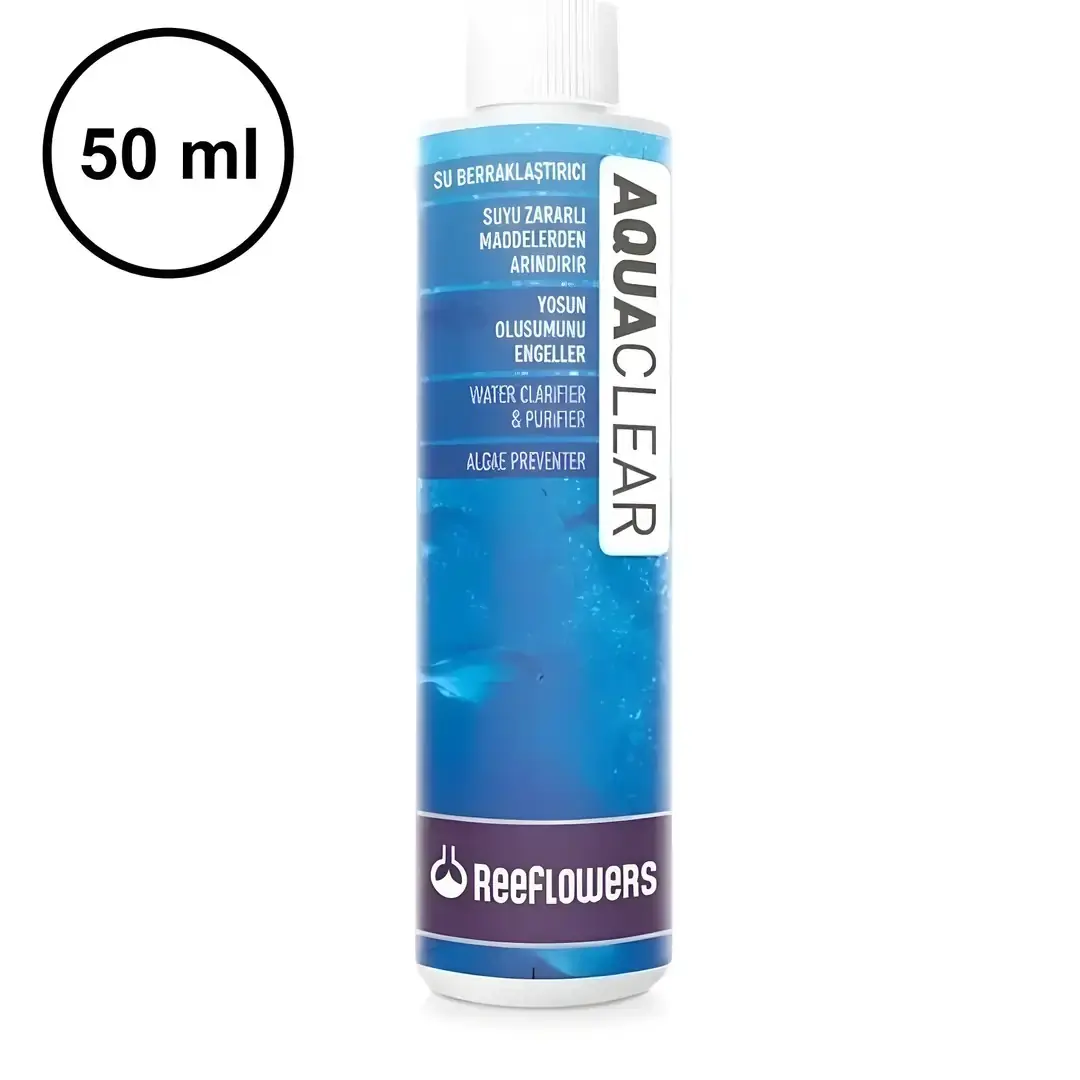 Ürün görseli: ReeFlowers Aqua Clear 50 ml Su Berraklaştırıcı