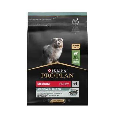 Ürün görseli: Pro Plan Medium Puppy Kuzu Etli 3 kg Orta Irk Yavru Köpek Maması