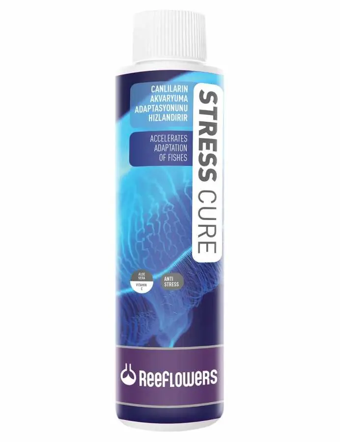 Ürün görseli: ReeFlowers Stress Cure 85 ml Akvaryum Balıkları için Stres Giderici