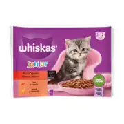 Whiskas Klasik Öğünler 4x85 gr Yavru Kedi Yaş Maması x 13 Adet