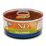 N&D Tahılsız Balkabaklı ve Ördek Etli 70 gr Yetişkin Yaş Kedi Maması
