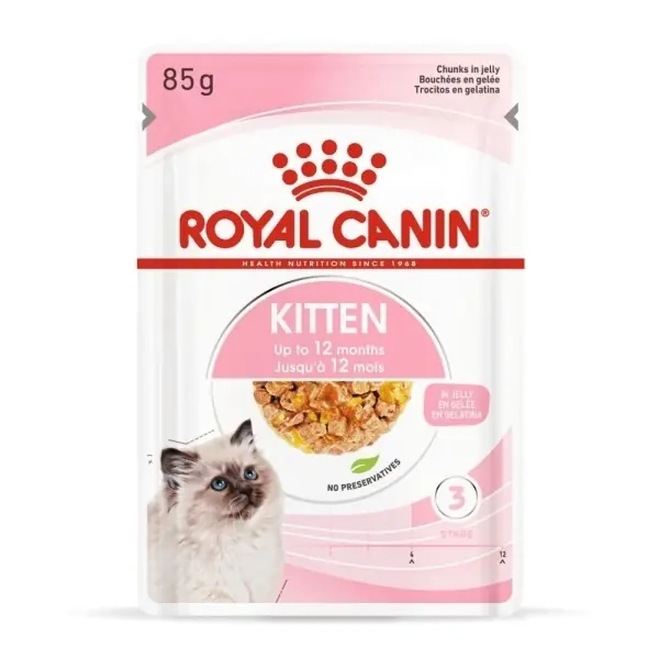 Ürün görseli: Royal Canin Pouch Kitten Jöle İçinde Yavru Kedi Konservesi 85gr