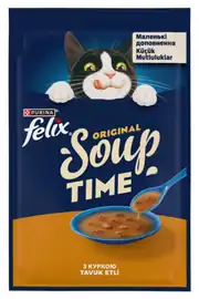 Felix Tavuk etli Kedi Çorbası 30x48g
