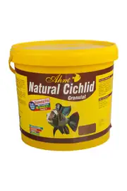 Ahm Natural Cichlid Granulat Balık Yemi Kova 3 Kg