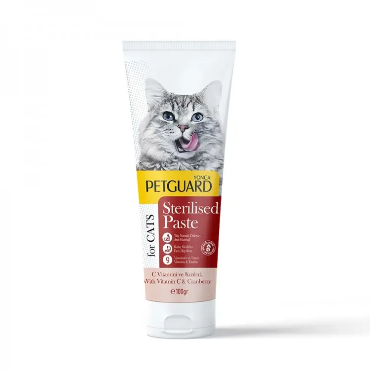 Ürün görseli: Petguard Sterilised Kedi Paste 100 Gr