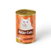 PetzzCats Tavuk Etli 400 Gr Konserve 12'li