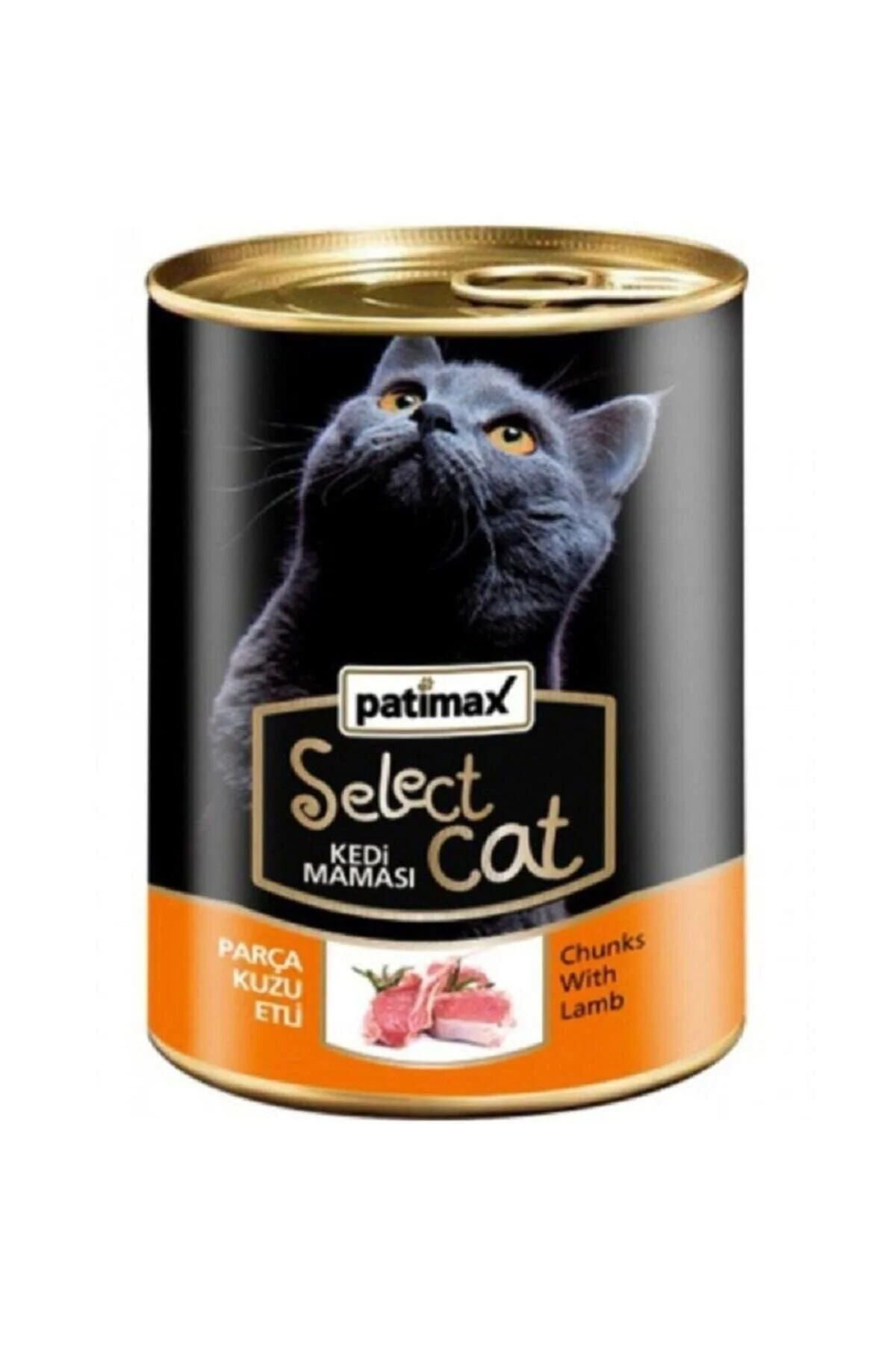 Ürün görseli: Patimax Kuzu Etli 400 Gr Konserve Yaş Mama