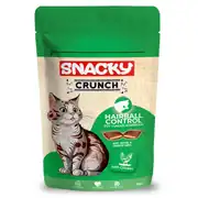 Snacky Kedi Crunch Ödül Hairball Kontrol Tavuk 10'lu