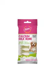 Gnawlers Kalsiyumlu Sütlü Köpek Ödül Kemiği 5cm (7'li) (S)