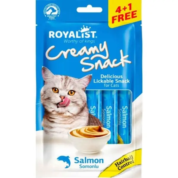 Ürün görseli: Royalist Kedi Ödülü Somonlu Krema 5X15 Gr