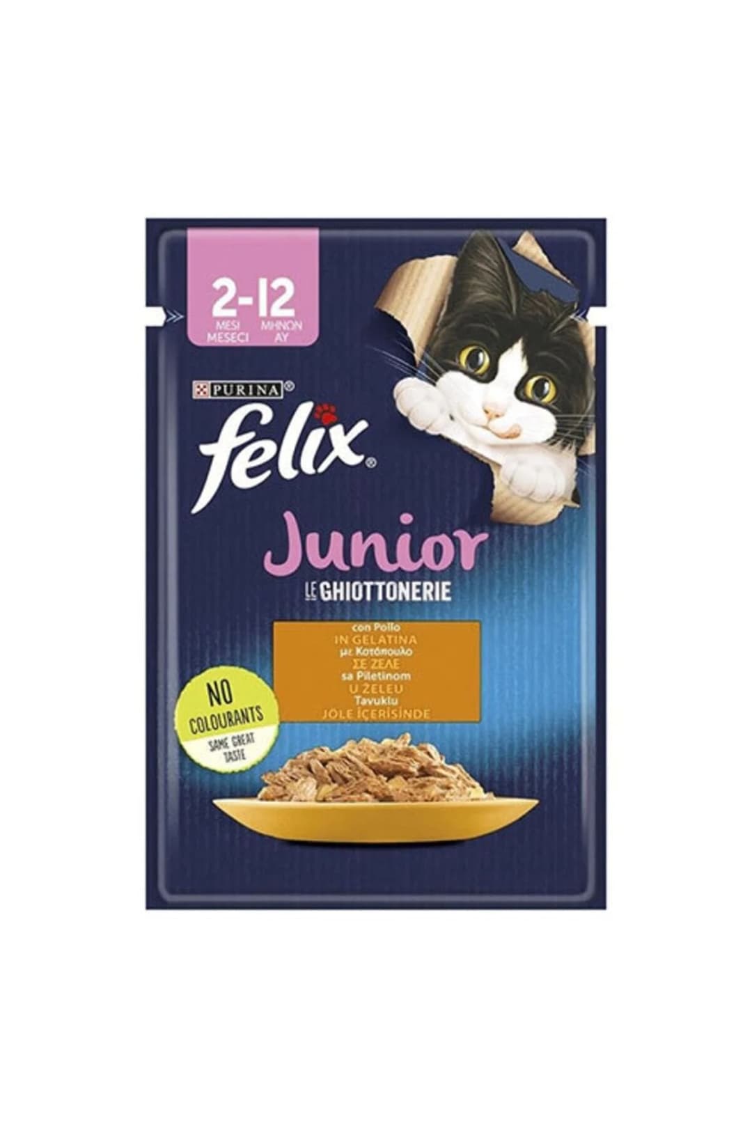 Ürün görseli: Felix tavuklu Yavru Kedi Konservesi 26x85gr 26lı