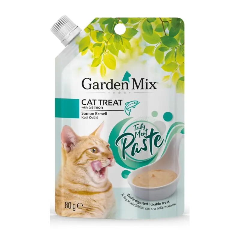 Ürün görseli: Gardenmix Somon Ezmeli 80 gr Kedi Ödül Maması
