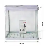TIANBAO LN-420 SUMPLU AKVARYUM 42 CM FULL SET IŞIKLI FİLTRELİ İTHAL