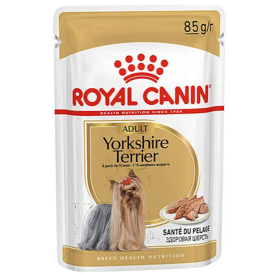 Ürün görseli: Royal Canin Yorkshire Terrier 85 gr 6'lı Yetişkin Köpek Yaş Maması