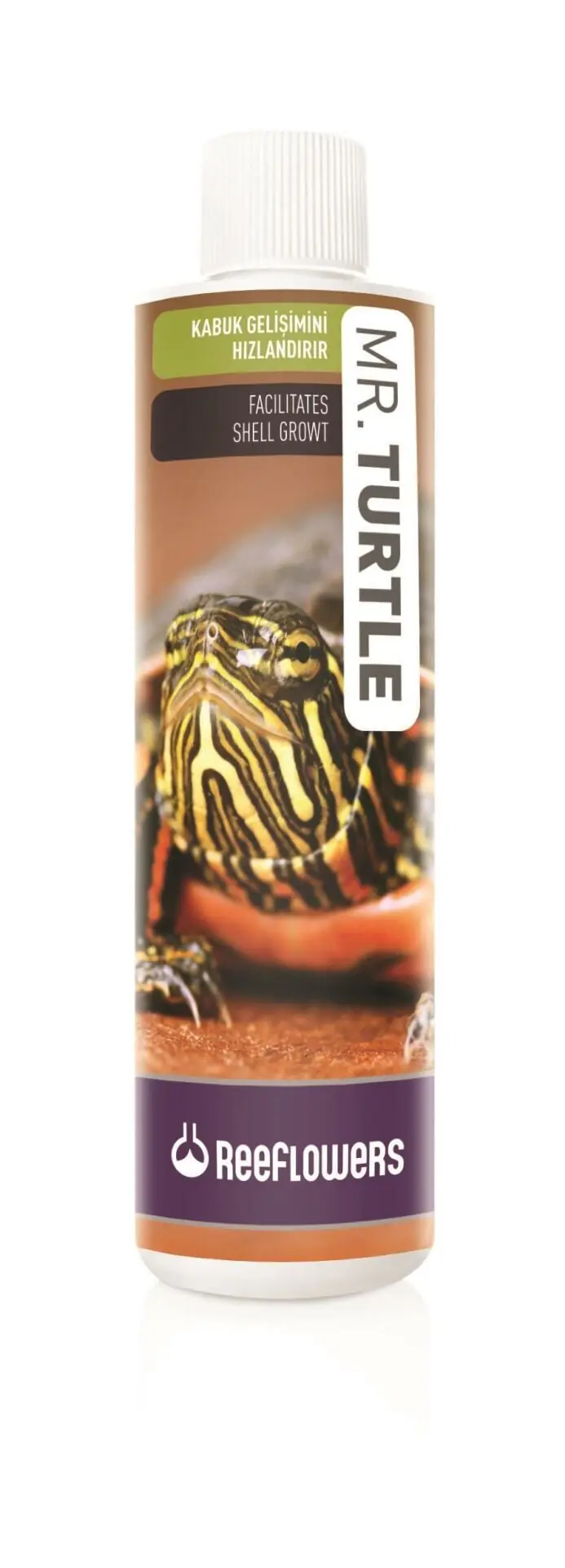 Ürün görseli: ReeFlowers Mr. Turtle 85 ml Kaplumbağa Kabuk Gelişimi Hızlandırıcı