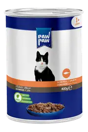 Pawpaw Joleli Somonlu Kedi Konserve 400GR 24'lü