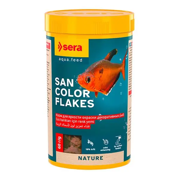 Ürün görseli: Sera San Color Flakes 250ml 60gr