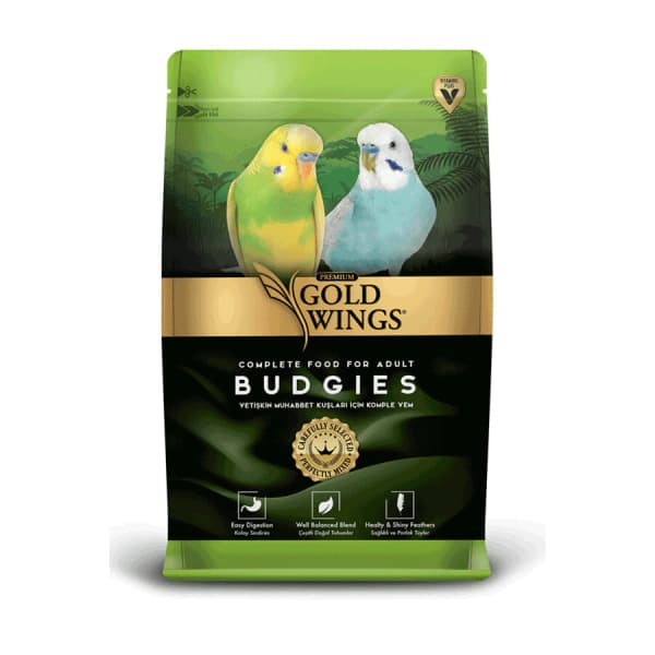 Ürün görseli: Gold Wings Premium Muhabbet Kuşu Yemi 1kg