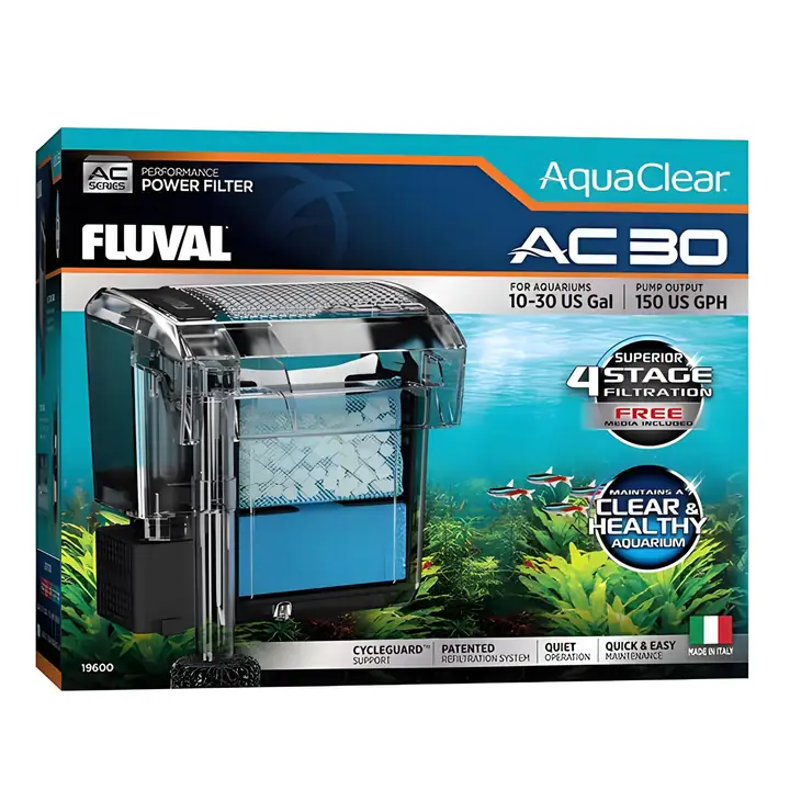 Ürün görseli: Fluval AC30 Askı Filtre 569L/S